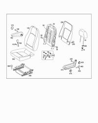 6369104700-Frame assy-seat back