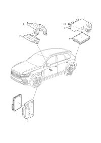 4N0907064FP-Cont unit, comfortable