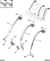 8974NA-BOLT WITH A BUNDLE 8X125-40 CL10.9-DAC/VIS