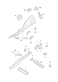 1ZD802952-RAIL-ROOF SIDE INR,RH