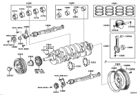 1101175021-WASHER SET, CRANKSHAFT THRUST