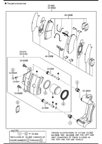 GV7D3361X-BODY & PISTON(R),CALIPER