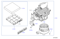 272266LA0A-Blower motor