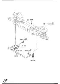 BP4K28156D-BUSH-REAR STABILIZER