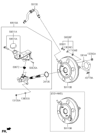 58510J4500-CYLINDER ASSY-BRAKE MASTER