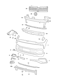 22D807221-COVER ASSY, PLASTIC