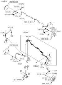 587111E000-TUBE-M/CYL TO FR BRAKE RH
