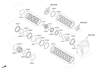 456253D600-DISK SET-U/D BRAKE