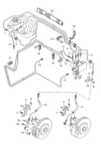 1J0611797L-BRACKET-ENGINE SUPP*