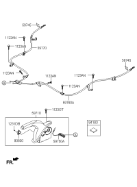59710J4100NNB-LEVER ASSY-PARKING BRAKE