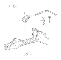 5C0609639C-Bracket, brake cable