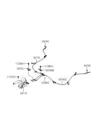597100R000B1-LEVER ASSY-PARKING BRAKE