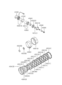 4566028500-BAND ASSY-KICK DOWN