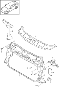 97050448101-Mounting frame