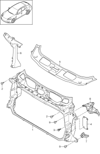 97050448100-Mounting frame
