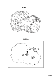 3030002220-Transaxle assy-manual