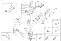 84620B5000WK-CUP HOLDER ASSY