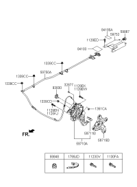 597103M000-PEDAL ASSY-PARKING BRAKE