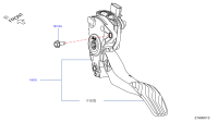 18002DF30A-PEDAL ASSY-ACCELERATOR