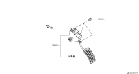 180024BA0A-PEDAL ASSY-ACCELERATOR