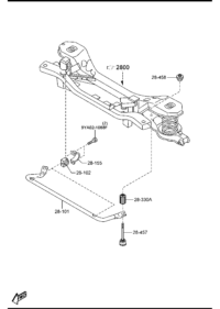 BP4K28156E-BUSH-REAR STABILIZER