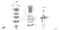 51401T31H61-SPRING,R FRONT