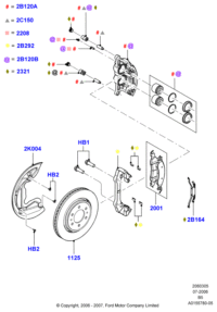 7L1Z2B164A-CLAMP, ROCKER PANEL