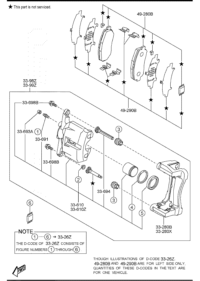 GVYB3326Z-Seal kit-fr brake