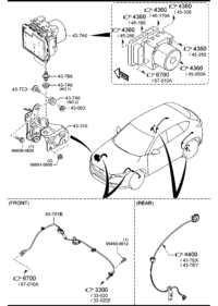 KD5H43310-BRACKET NO 1,A.B.S