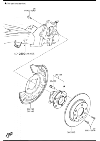 BELG26251-DISC, REAR