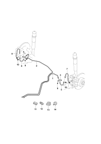 18A611775-HOSE-BRAKE RR