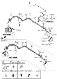 5871803250-TUBE-M/CYL TO H/UNIT,SEC
