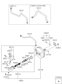 591300Q000-HOSE ASSY-BRAKE BOOSTER VACUUM