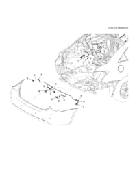 95989834-Sensor, parking assist warning