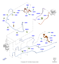 W716559S300-CLAMP, ROCKER PANEL