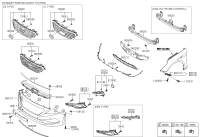 86511C3010-COVER-FR BUMPER