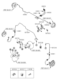 2K52Y45390-PIPE-BRAKE, RR, LH