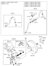 591302S000-HOSE ASSY-BRAKE BOOSTER VACUUM