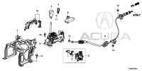 54200TZ5A81-Bracket set, select lever