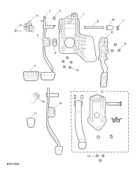 10403761-Attachment, brake pedal booster