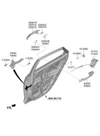 83651J1010-HDL-RR DR O/S,LH