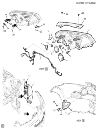 96673766-Cover-head lamp upr