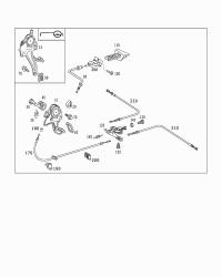 2304200285-CABLE,PARKING BRAKE RR RH/LH