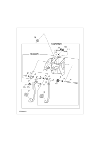 C00001377-PEDAL ASSY-BRAKE
