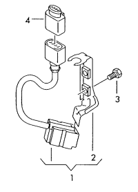 4E0616575K-Sensor, acceleration