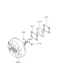 58580H1050-BOOSTER ASSY, BRAKE