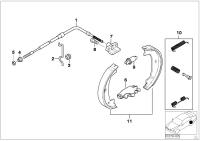 34411165699-Hand brake cable