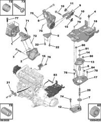 9676972880-ENGINE MOUNTING