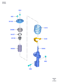 KK1C18K001BD-(F)(S)SIDE REPEATER L
