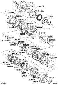 3506152020-HUB SUB-ASSY, FORWARD CLUTCH